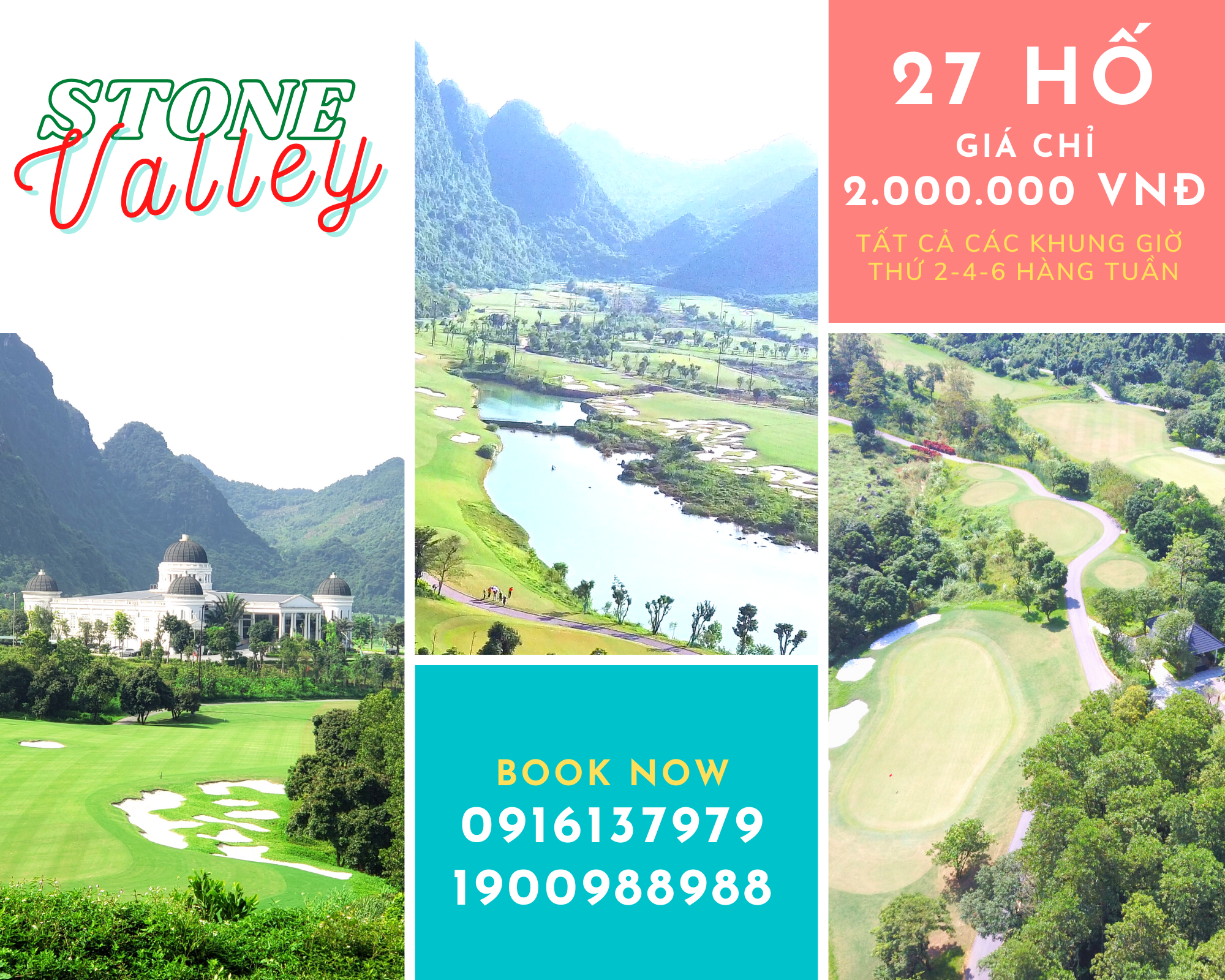  27 HOLES PROMOTIONS STONE VALLEY GOLF & RESORT